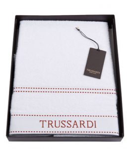 Комплект полотенец Trussardi RIBBON - 2 шт. Bianco