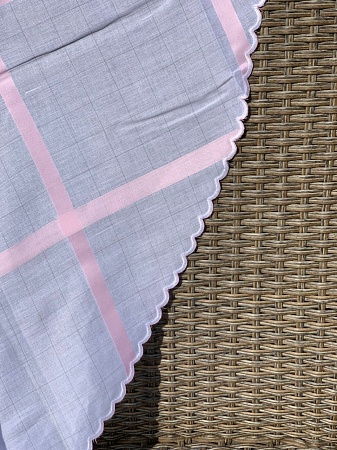 Скатерть овальная с салфетками Palombella RIO 180x270x12 OVALE (Pink)
