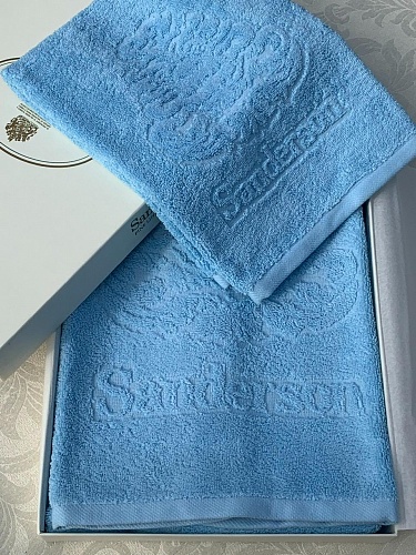 Комплект полотенец Sanderson LOGO 2 шт. NAVY