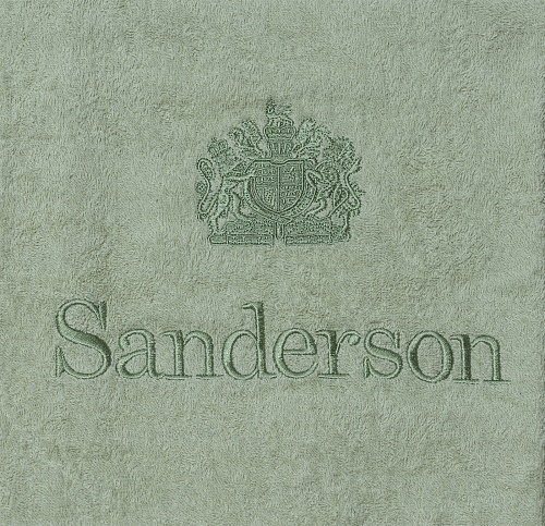 Комплект полотенец Sanderson LOGO RICAMATO - 3 шт. Оливковый