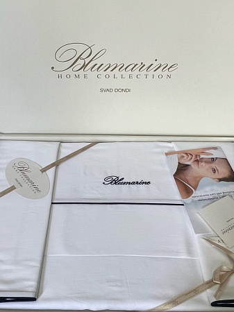 Постельное белье Blumarine PROFILO BLU 220x200 Bianco