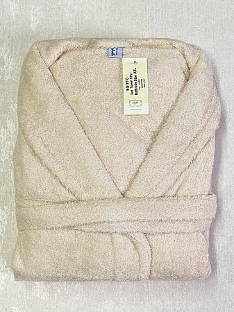 Комплект Palombella EGITTO Сливочный XXL (Махровый халат + 5 полотенец)