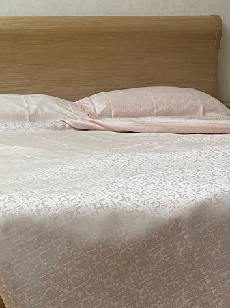 Комплект постельного белья 600TC Palombella EVEREST (СЕМЕЙНЫЙ) 155х200-2 pink