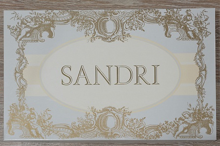 Комплект полотенец Sandri PRATO FIORITO (3 шт) lilla