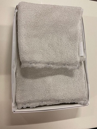 Комплект полотенец La Perla PETIT MAISON - 2 шт. светло-серый