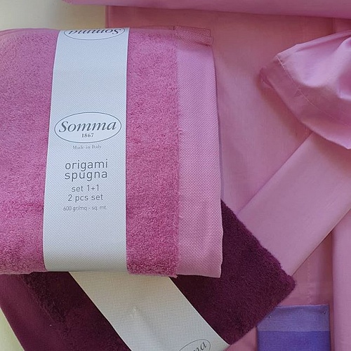 Комплект полотенец Somma ORIGINAL - 3 шт. Rosa Vivo