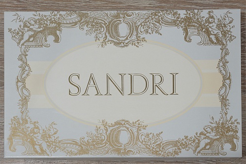 Комплект полотенец Sandri LACE (3 шт.) blu
