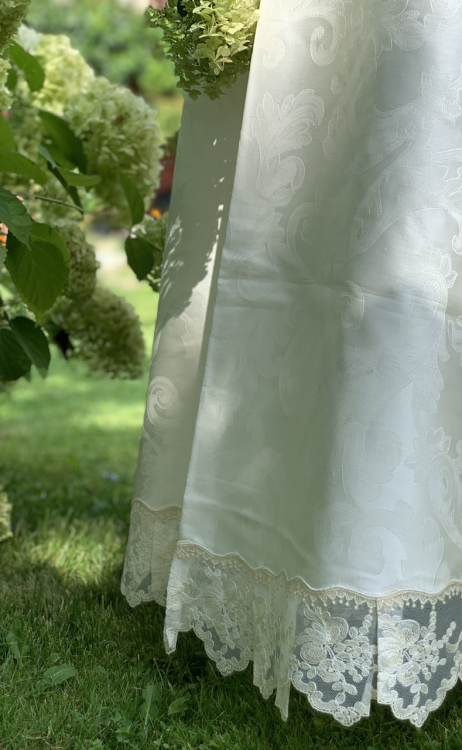 Скатерть круглая Palombella VALERIA GIOIELLO D.220x12