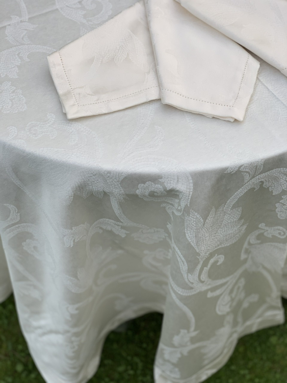 Скатерть круглая с салфетками Gamba 9895 Д.220