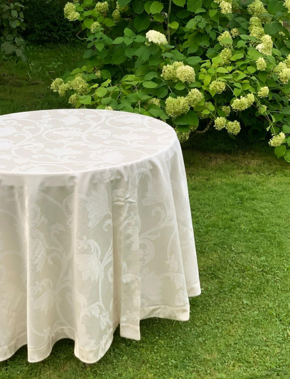 Скатерть круглая с салфетками Gamba 9895 Д.220