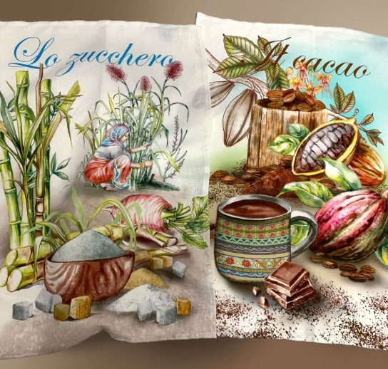 Кухонное полотенце CACAO 52x72 100% лен