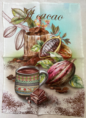 Кухонное полотенце CACAO 52x72 100% лен