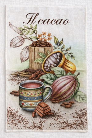 Кухонное полотенце CACAO 52x72 100% лен