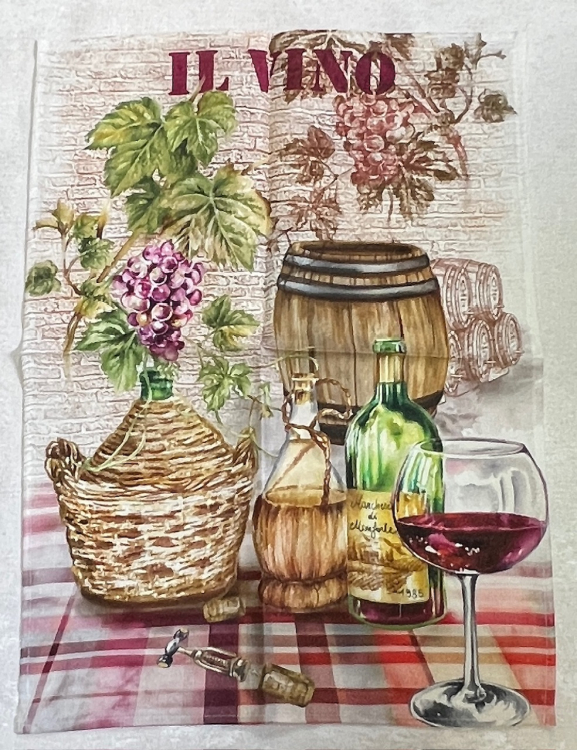 Кухонное полотенце VINO 52x72 100% лен