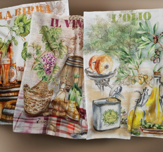 Кухонное полотенце OLIO 52x72 100%лен