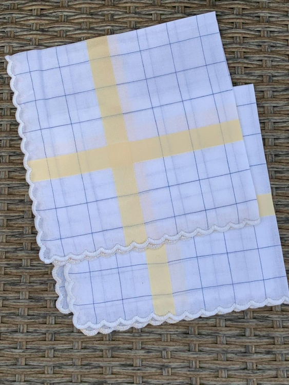 Скатерть овальная с салфетками Palombella RIO 180x270x12 OVALE (Gold)