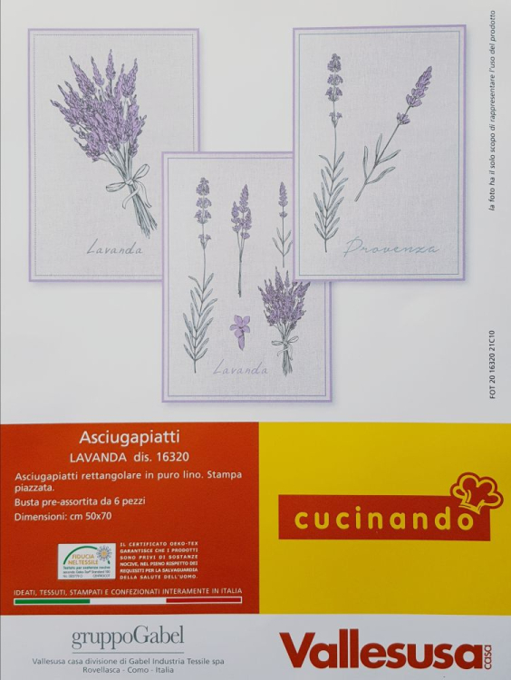 Кухонное полотенце Vallesusa LAVANDA (16320)