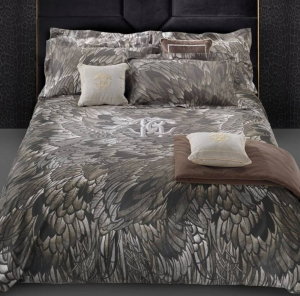 Постельное белье Roberto Cavalli PLUMAGE 240x220 CHOCOLATE