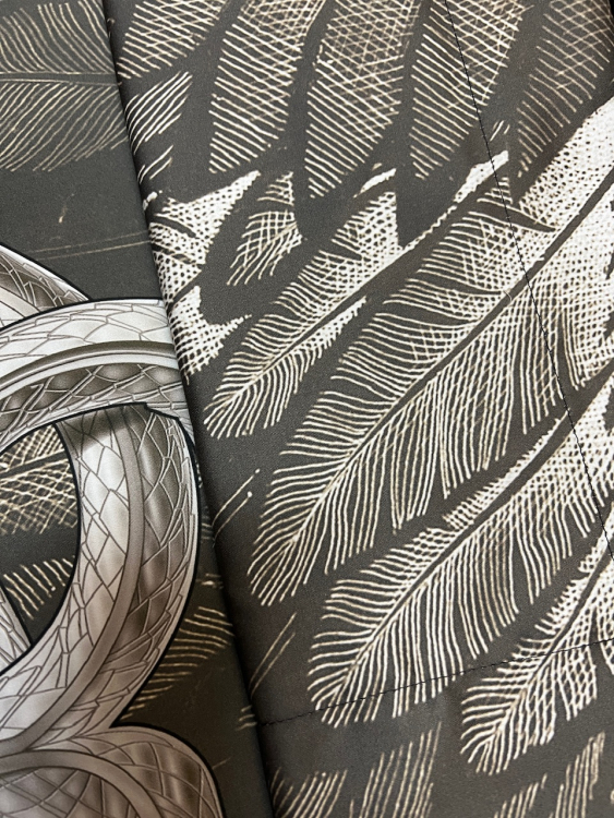 Постельное белье Roberto Cavalli PLUMAGE 240x220 CHOCOLATE