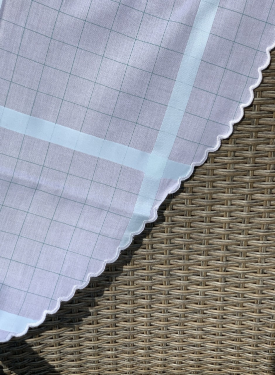 Скатерть овальная с салфетками Palombella RIO 180x270x12 OVALE (Verde)