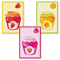 Кухонное полотенце Vallesusa JAM (16387) апельсин Кухонное полотенце Vallesusa JAM (16387) апельсин