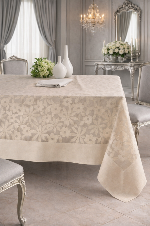 Скатерть с салфетками Palombella JENNA 180x290x12