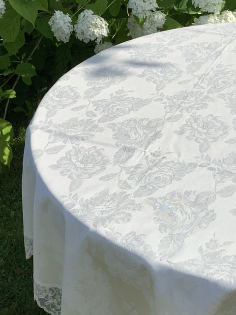 Скатерть круглая Palombella BRENDA PIZZO D.220x12