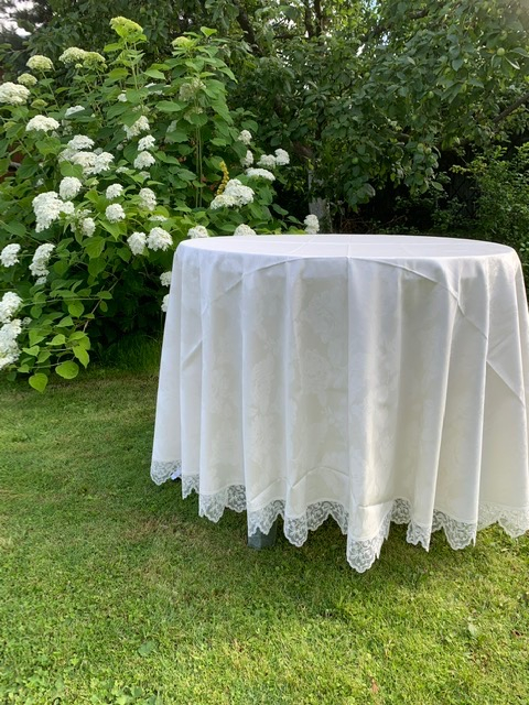 Скатерть круглая Palombella BRENDA PIZZO D.220x12