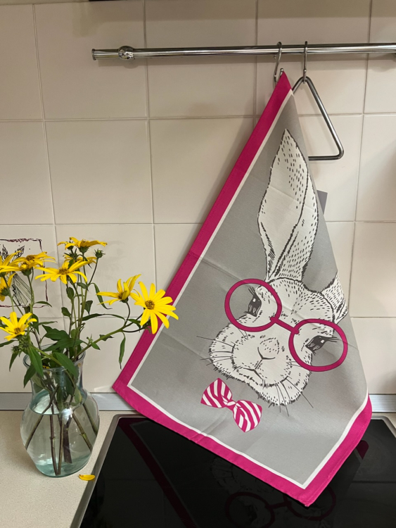 Кухонное полотенце Vallesusa FACES (16389) кролик