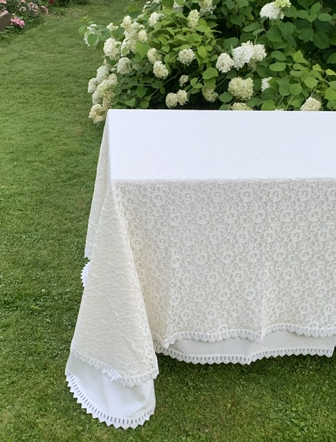 Скатерть и наперон Gamba 1312 190x290 +12 салфеток