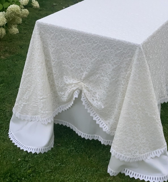 Скатерть и наперон Gamba 1312 190x290 +12 салфеток