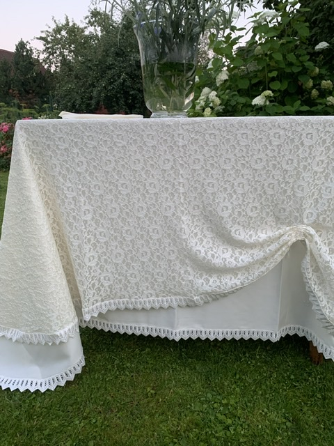 Скатерть и наперон Gamba 1312 190x290 +12 салфеток