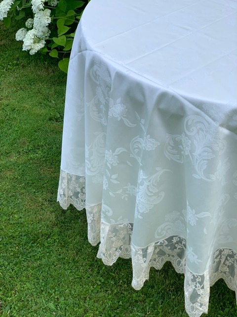 Скатерть круглая Palombella SVEZIA AMANDA D.220x12