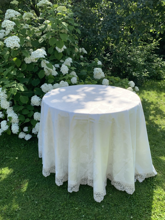 Скатерть круглая Palombella BRENDA TRAVIATA D.220x12