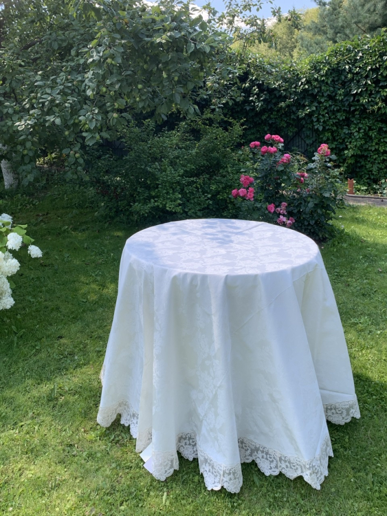 Скатерть круглая Palombella BRENDA TRAVIATA D.220x12