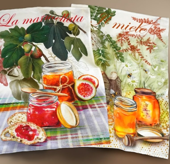 Кухонное полотенце MARMELATTA 55x75 100% лен