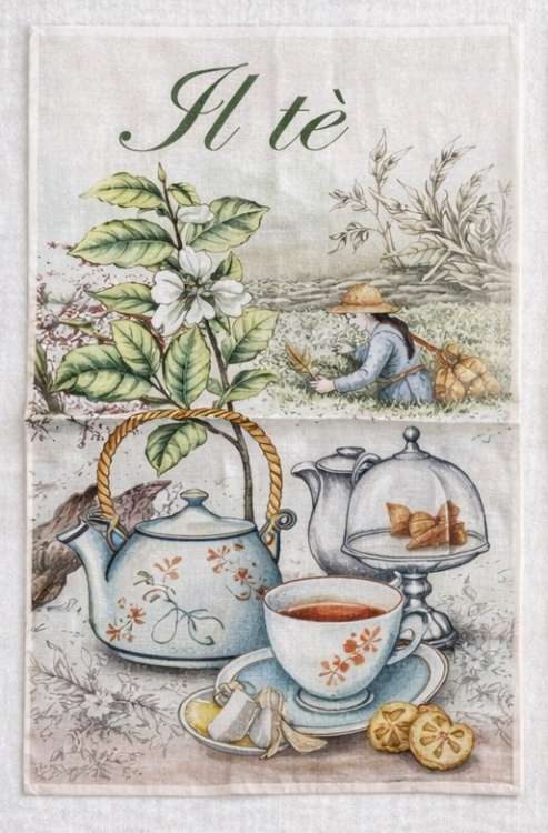 Кухонное полотенце TE'E 55x75 100%лен