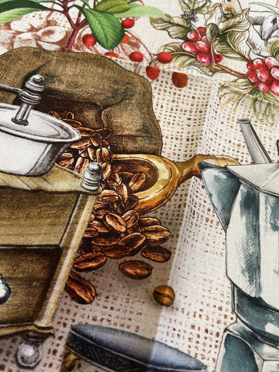 Кухонное полотенце CAFFE 55x75 100%лен