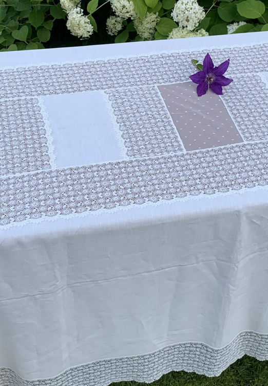 Эксклюзивная скатерть GUINONE 180x300x12