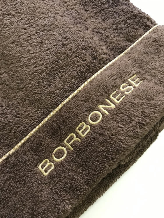 Комплект полотенец Borbonese СLASSIK - 5 шт. Marrone
