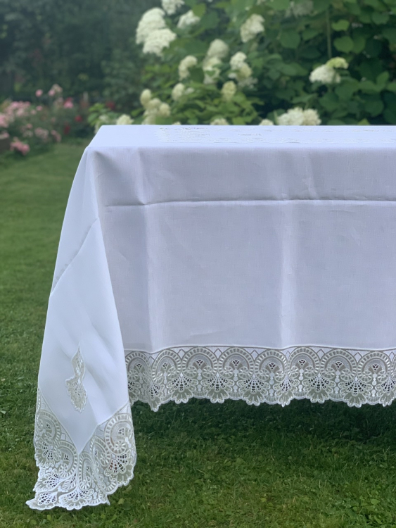 Эксклюзивная скатерть ESMERALDA 180x280x12