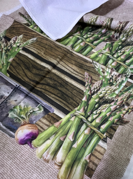 Кухонное полотенце ZAMBATTI 58x85 спаржа