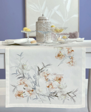 Набор 3 шт кухонных полотенец Blumarine ORCHIDEA ecru