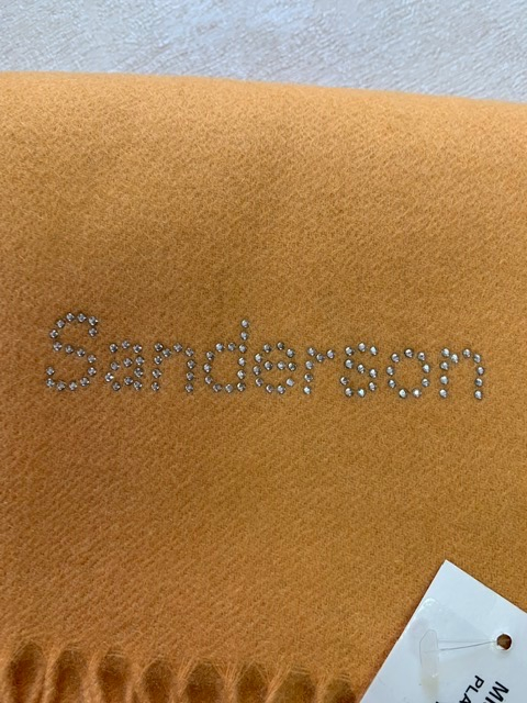 Кашемировый плед Palombella SANDERSON 140x180