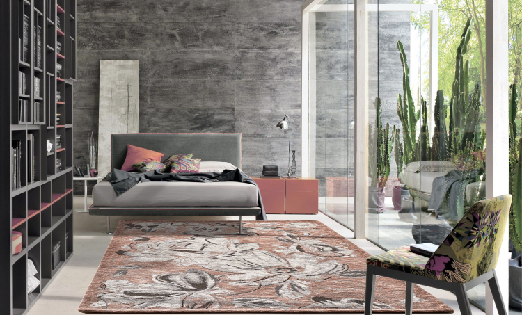 Коврик ASTER Rosa Jacquard