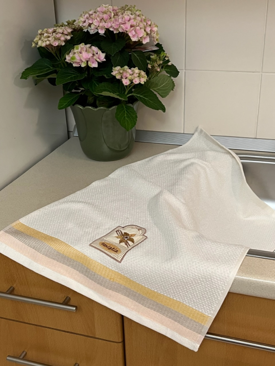 Кухонное  полотенце Vingi HERBARIUM ваниль