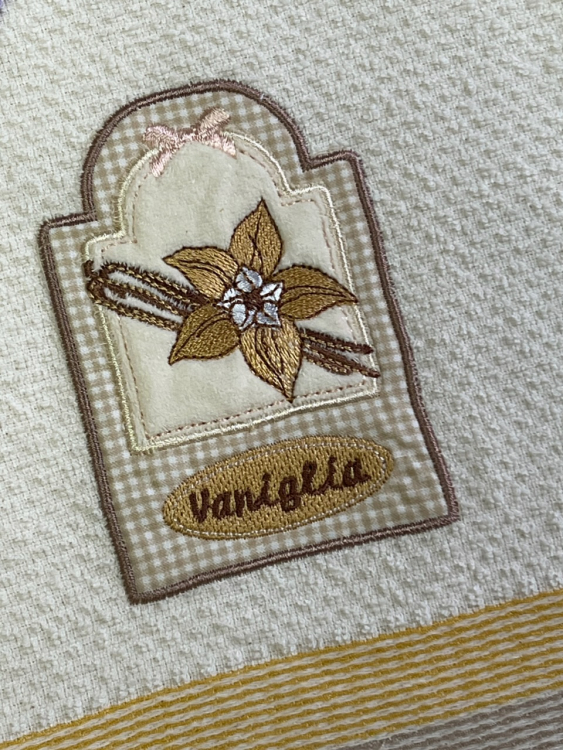 Кухонное  полотенце Vingi HERBARIUM ваниль