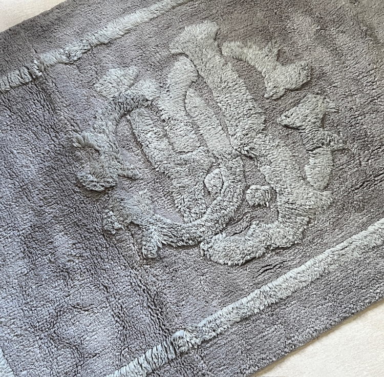 Коврик для ванной Roberto Cavalli RC 70х110 см серый