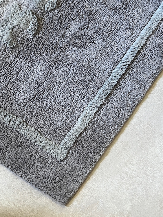 Коврик для ванной Roberto Cavalli RC 70х110 см серый