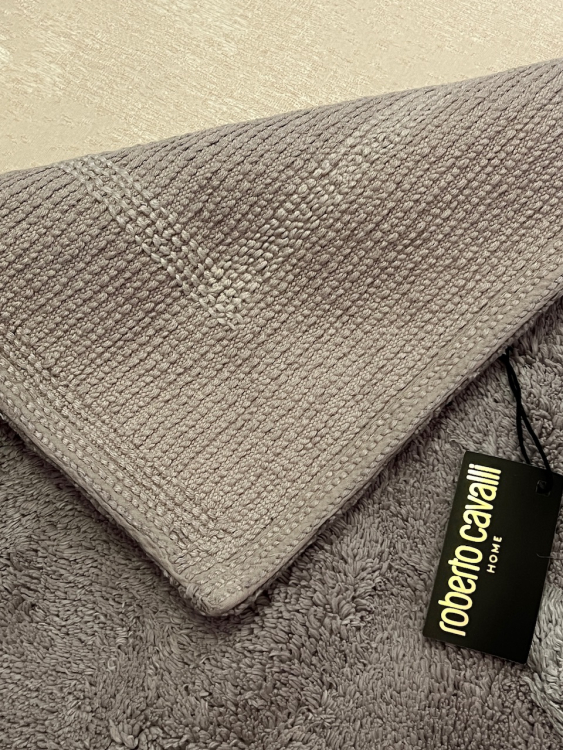 Коврик для ванной Roberto Cavalli RC 70х110 см серый